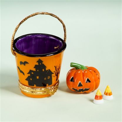 Picture of Limoges Halloween Pail Bucket Box