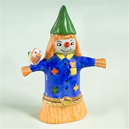 Picture of Limoges Little Scarecrow with Bird Box