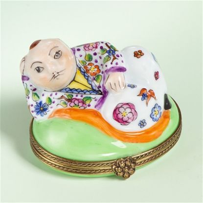 Picture of Limoges Chamart Buddha Resting Box