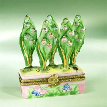 Picture of Limoges Chamart Lily of the Valley Jardiniere