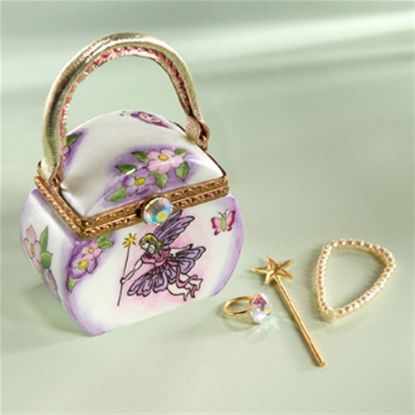 Picture of Limoges Fairy and Wand Purse Box