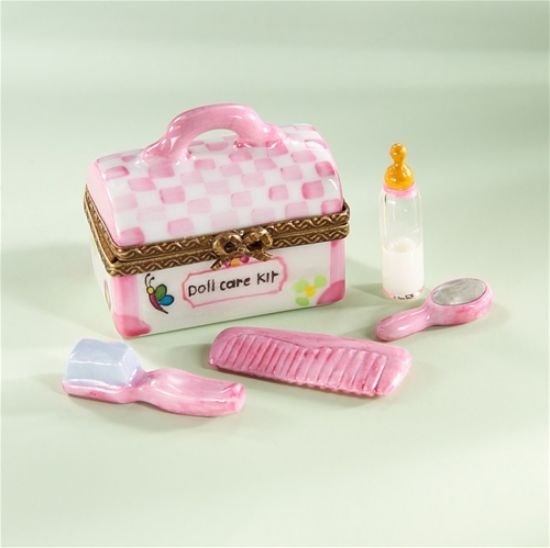 Picture of Limoges Pink  Baby Doll Vanity Box