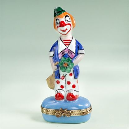 Picture of Limoges Red Hair Clown Box