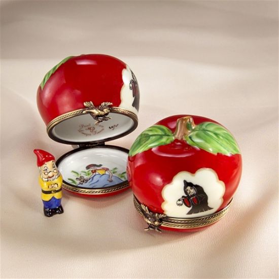 Picture of Limoges Snow White Apple Box with Dworf