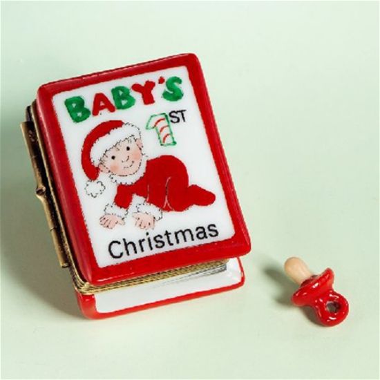 Picture of Limoges Baby's First Christmas Book Box with Pacifier