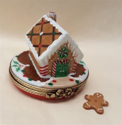 Picture of Limoges Gingerbread House Box