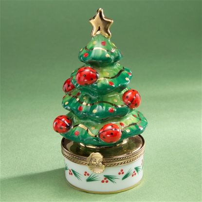 Picture of Limoges Ladybugs Christmas Tree Box