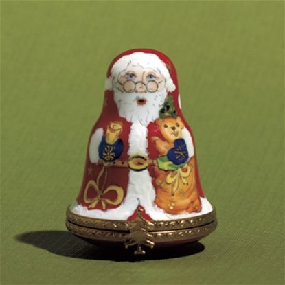 Picture of Limoges Santa Bell Box