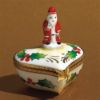 Picture of Limoges Santa on Heart Box