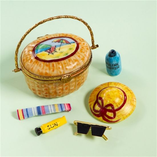 Picture of Limoges Beach Basket Box