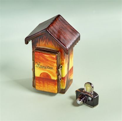 Picture of Limoges Hawaii Sunset Beach Cabana Box