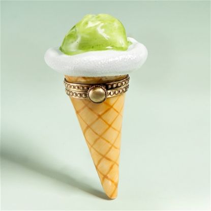 Picture of Limoges Pistachio Ice Cream Cone Box