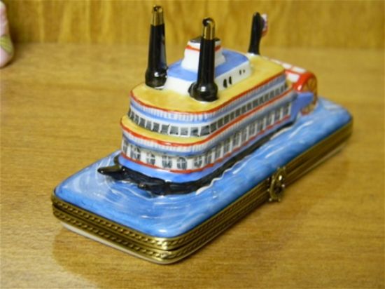 Picture of Limoges River Boat Box