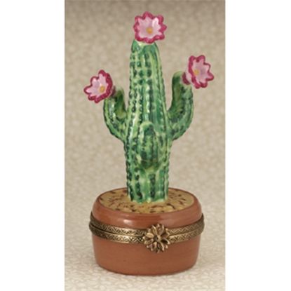 Picture of Limoges Cactus with Flowers Box