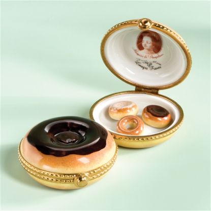 Picture of Limoges Chocolate Donut Box, Each