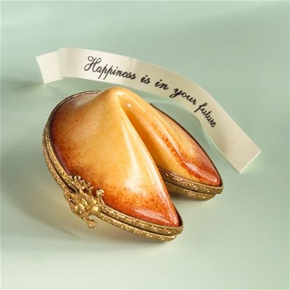Picture of Limoges Fortune Cookie Box with Message