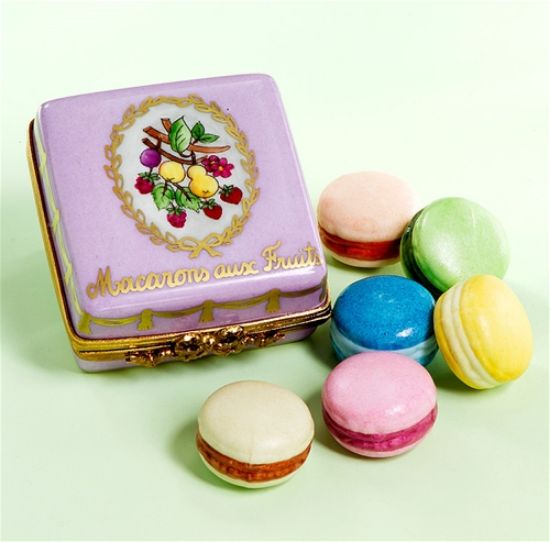 Picture of Limoges Fruit Macaroons Box