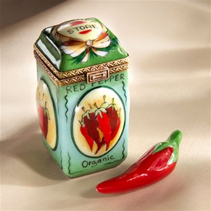 Picture of Limoges Grilled Red Pepper Jar Box 