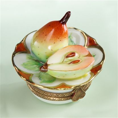 Picture of Limoges Pears Plate Box