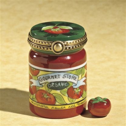 Picture of Limoges Tomato Sauce Jar Box with Tomato