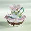Picture of Limoges Cup and Saucer with Daisies Box