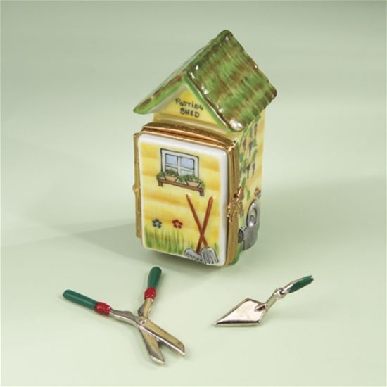 Picture of Limoges Garden Shed with Tools Box