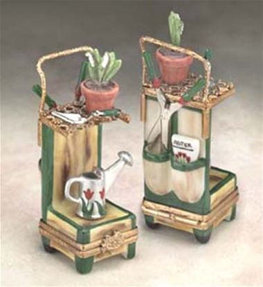 Picture of Limoges Gardener Cart Box with Tools, Each