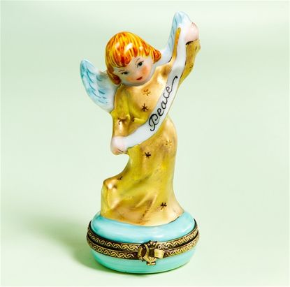 Picture of Limoges Peace Angel in Gold Box