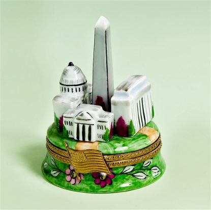 Picture of Limoges Washington Monuments Box