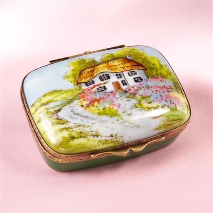 Picture of Limoges Irish Cottage Painting Box