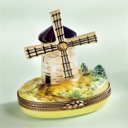 Picture of Limoges Spanish Windmill Box