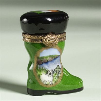 Picture of Limoges Irish Boot Box