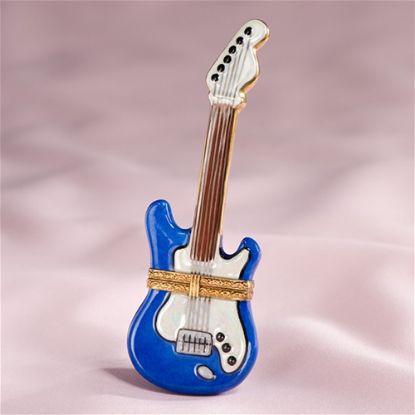 Picture of Limoges Blue Electric Guitar Box