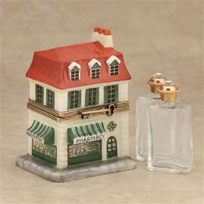 Picture of Limoges Pharmacy Store with Perfume Bottles Box