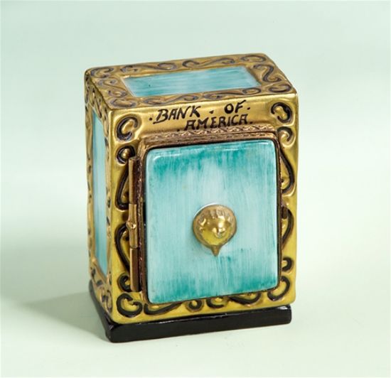 Picture of Limoges Safe Vault Box with "Gold" inside