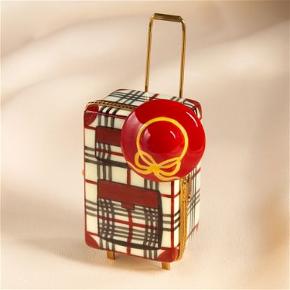 Picture of Limoges Carry-On Suitcase with Red Hat Box