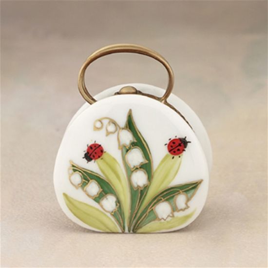 Picture of Limoges Lily of the Valley Purse Box