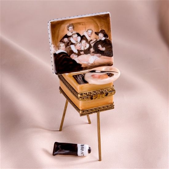 Picture of Limoges Anatomy Lesson Painting Box