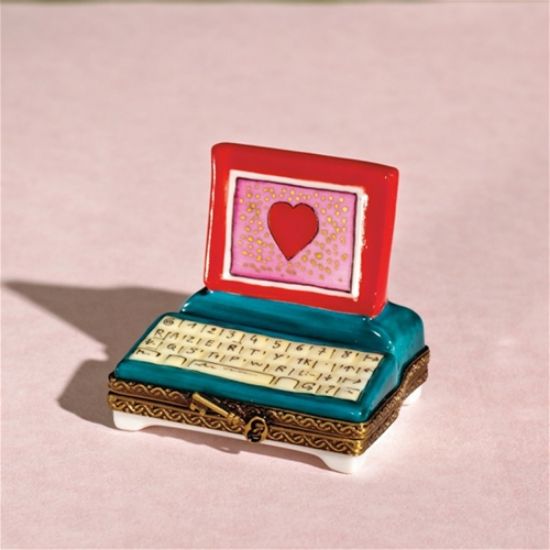 Picture of Limoges Computer with Heart Box