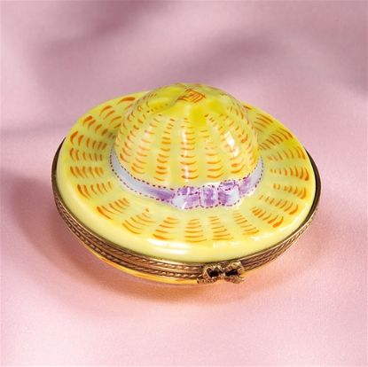 Picture of Limoges Straw Hat Box