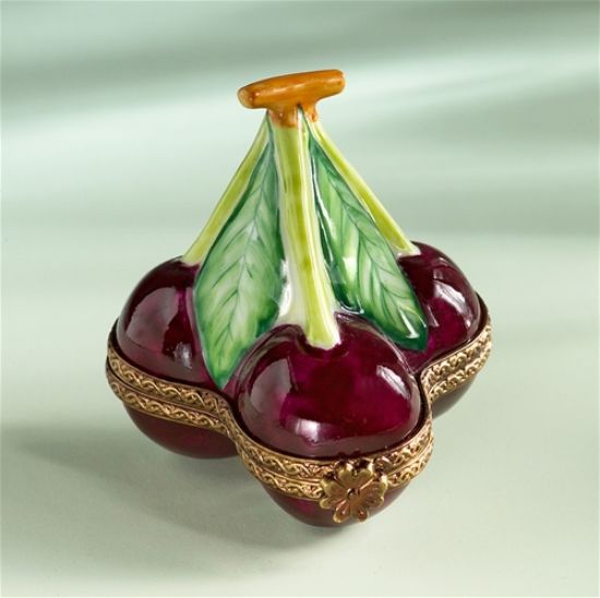 Picture of Limoges Cherries Box