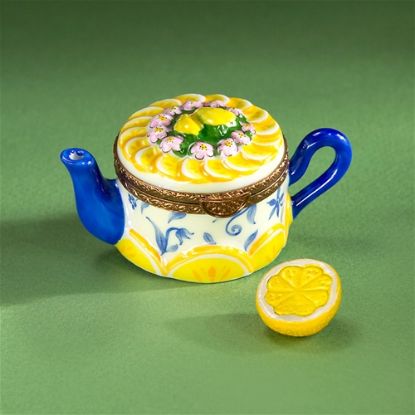 Picture of Limoges Lemon Teapot Box
