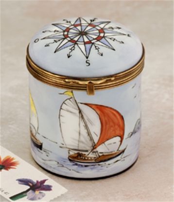 Picture of Limoges  Sailing Stampbox