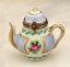 Picture of Limoges Blue Teapot with a Rose Box