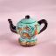 Picture of Limoges Green Oriental Teapot with Dragon  Box