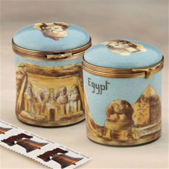 Picture of Limoges Egypt Stamp Box, Each