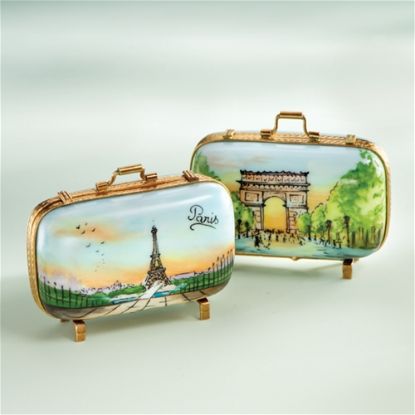Picture of Limoges Paris Suitcase Box, Each