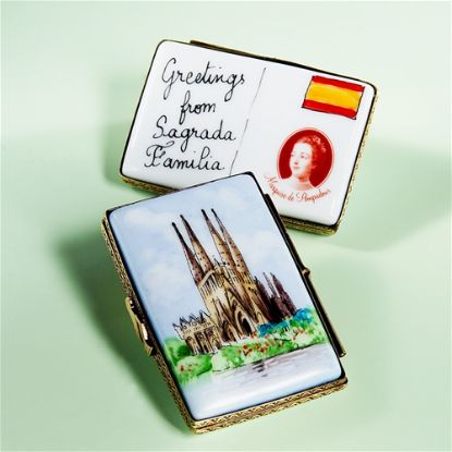 Picture of Limoges Sagrada Familia  Cathedral Box 