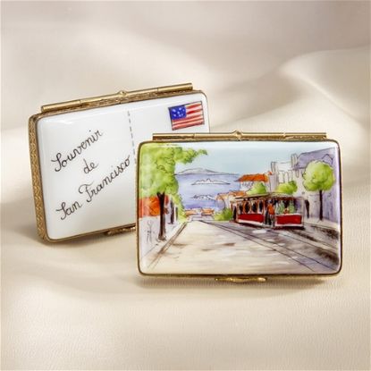 Picture of Limoges San Francisco Postcard Box 