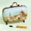 Picture of Limoges Florence Suitcase Box with a Paint Brush
